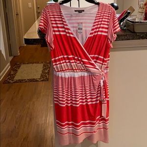 💕💕💕Brand New Orange - Stripe Dress!